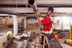 Fire suppression sprinkler installation